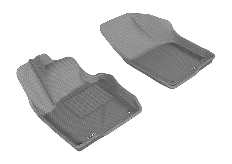 Volkswagen Jetta Floor Mats - Front - 3D MAXpider - Kagu - Gray - `11-`18